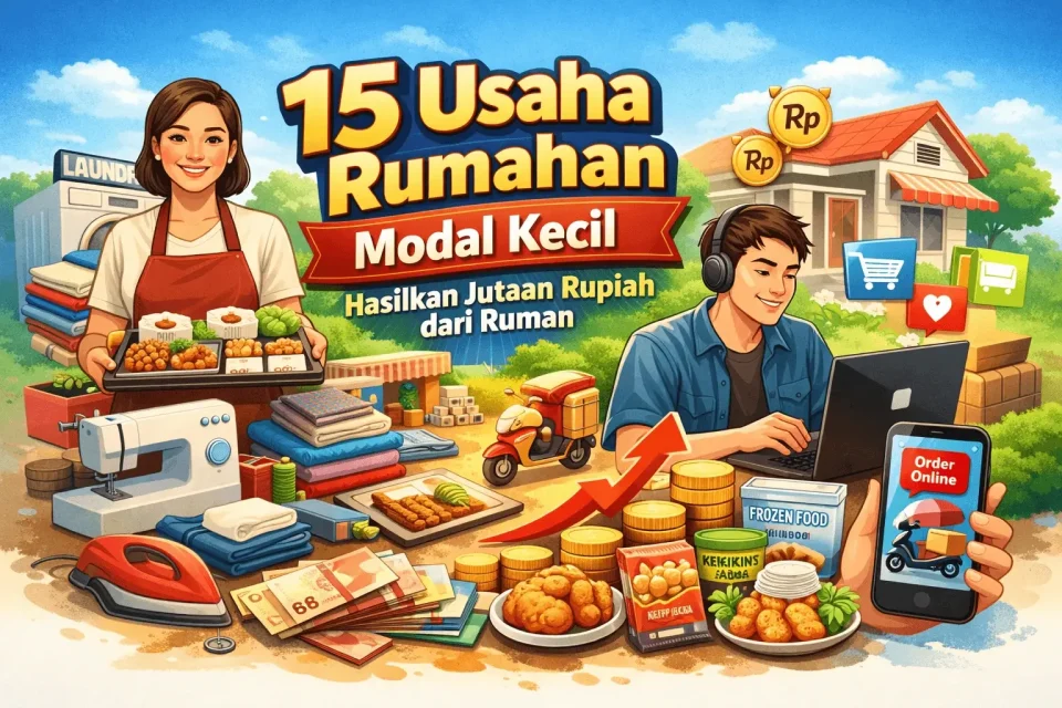 15 Usaha Rumahan Modal Kecil