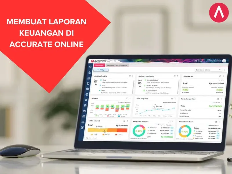 Membuat Laporan Keuangan dengan Accurate Online
