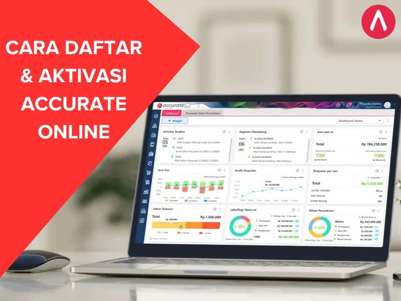 CARA DAFTAR & AKTIVASI ACCURATE ONLINE