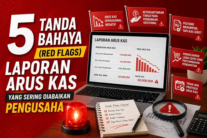 Tanda Bahaya Laporan Arus Kas