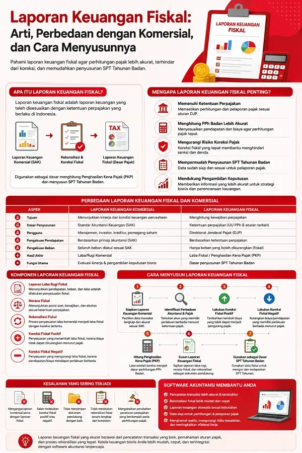 Infografis Laporan Keuangan Fiskal