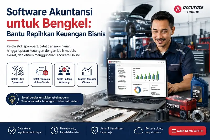 Software Akuntansi untuk Bengkel